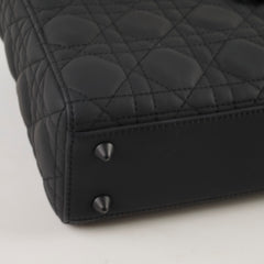 Christian Dior ABC Lady Dior Small Matte Black