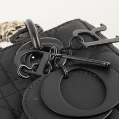 Christian Dior ABC Lady Dior Small Matte Black