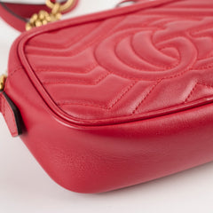 Gucci Mini Marmont Red Crossbody