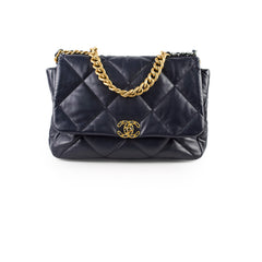 Chanel 19 Large Navy (30 Series)