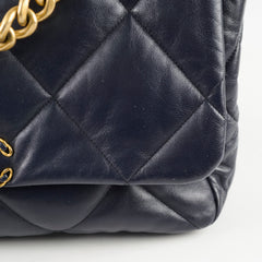 Chanel 19 Large Navy (30 Series)