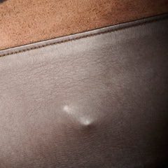 Saint Laurent Small Cabas Dark Brown Tote