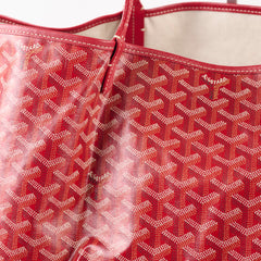 Goyard St Louis Tote PM Red