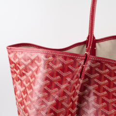 Goyard St Louis Tote PM Red