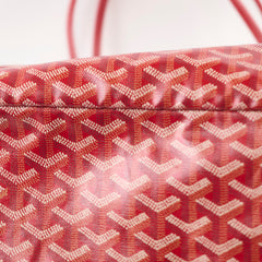 Goyard St Louis Tote PM Red