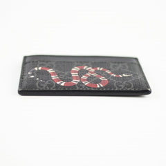 Gucci Kingsnake GG Supreme Cardholder