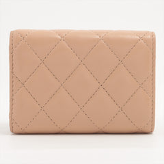ITEM 20 - Chanel Quilted Compact Wallet Beige