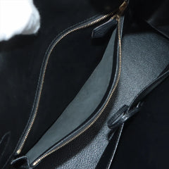 Hermes Birkin 30  Togo H Square Stamp Noir Black