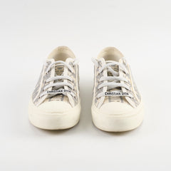 Dior Oblique Walk'n'Dior Sneakers Size 37 Grey Stone