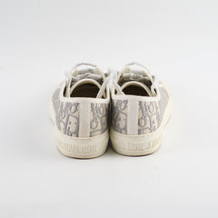Dior Oblique Walk'n'Dior Sneakers Size 37 Grey Stone