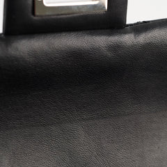 Chanel Reissue 226 Patent Black Silver Hardware