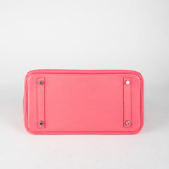 Hermes Birkin 30 Rose Lipstick - Q Stamp