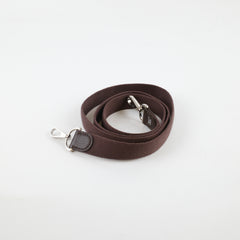 Hermes Canvas Bag Strap Brown