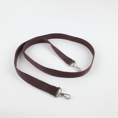 Hermes Canvas Bag Strap Brown