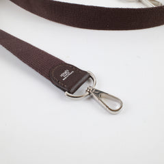 Hermes Canvas Bag Strap Brown