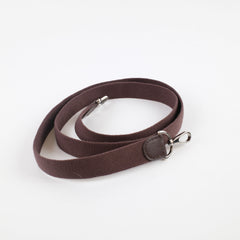Hermes Canvas Bag Strap Brown
