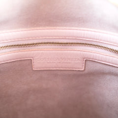 Bottega Veneta Medium Intrecciato Hobo Bag Pink Lambskin