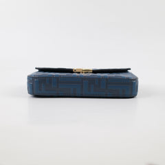 Fendi Blue FF Chain Crossbody