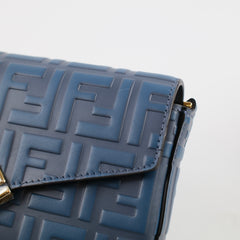Fendi Blue FF Chain Crossbody