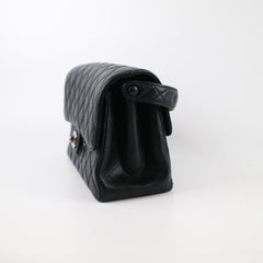 Chanel Double Face Caviar Classic Flap Caviar Black