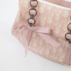 Dior Trotter Vintage Shoulder Pink
