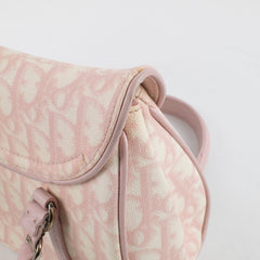 Dior Trotter Vintage Shoulder Pink