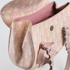 Dior Trotter Vintage Shoulder Pink