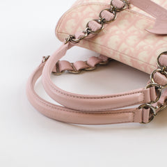 Dior Trotter Vintage Shoulder Pink