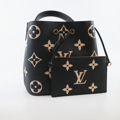 Louis Vuitton Neo Noe MM Empreinte Black