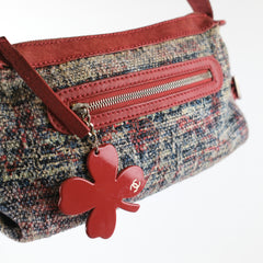 Chanel Tweed Clover Shoulder