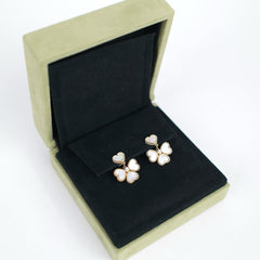 Van Cleef & Arpels Sweet Hearts Mother of Pearl MOP Earrings