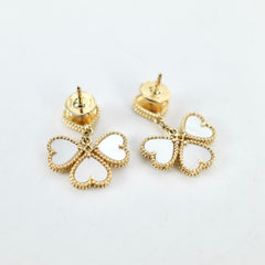 Van Cleef & Arpels Sweet Hearts Mother of Pearl MOP Earrings