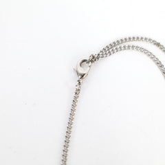 Chanel CC Pearl Teardrop Necklace Blue Costume Jewellery