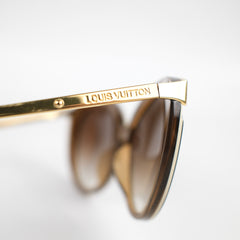 Louis Vuitton Gradient Cat Eye Sunglasses Brown