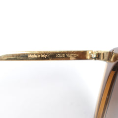 Louis Vuitton Gradient Cat Eye Sunglasses Brown