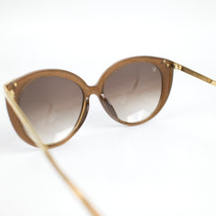 Louis Vuitton Gradient Cat Eye Sunglasses Brown