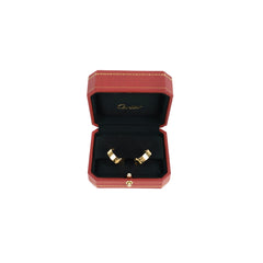 Cartier Love Hoop Earrings Classic Model Yellow Gold