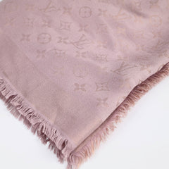 Louis Vuitton Logomania Shine Scarf Mauve Purple