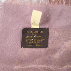 Louis Vuitton Logomania Shine Scarf Mauve Purple