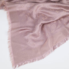 Louis Vuitton Logomania Shine Scarf Mauve Purple