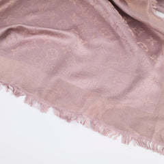 Louis Vuitton Logomania Shine Scarf Mauve Purple