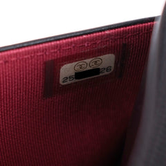 Chanel Gabrielle Wallet On Chain Black/White