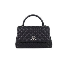 Chanel Coco Handle Medium Caviar Black