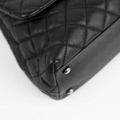Chanel Coco Handle Medium Caviar Black