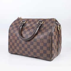 Louis Vuitton Speedy 25 Bandouliere Damier Ebene