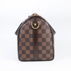 Louis Vuitton Speedy 25 Bandouliere Damier Ebene