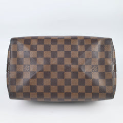 Louis Vuitton Speedy 25 Bandouliere Damier Ebene