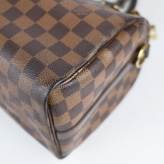Louis Vuitton Speedy 25 Bandouliere Damier Ebene
