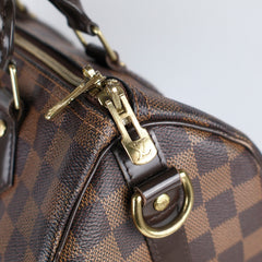 Louis Vuitton Speedy 25 Bandouliere Damier Ebene