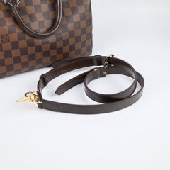 Louis Vuitton Speedy 25 Bandouliere Damier Ebene